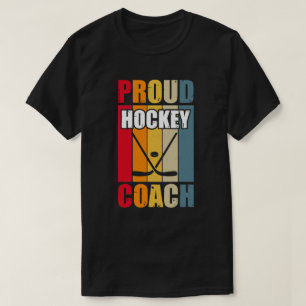 Colorful Proud Hockey Coach T Shirt