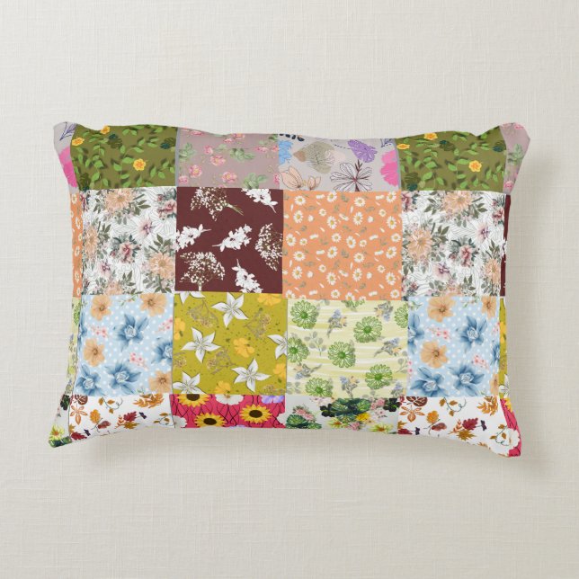 Colorful Prydnadskudde (Baksidan)