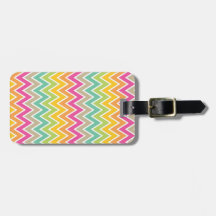 Colorful Rainbow Chevron Mönster