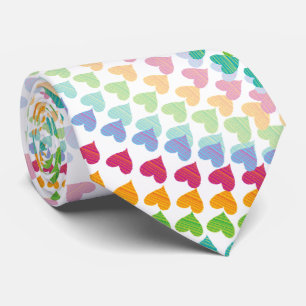 Colorful Rainbow Kärlek Hearts Sprinkles Whimsical Slips
