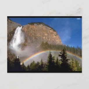 Colorful Rainbow Nature Mountain Park Destiny Vykort