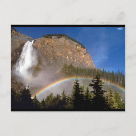 Colorful Rainbow Nature Mountain Park Destiny Vykort