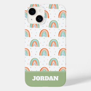 Colorful Rainbow Polka Dot Mönster