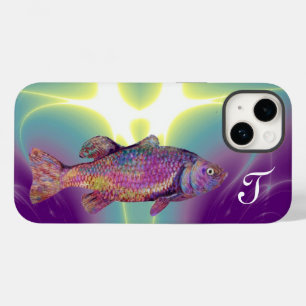 COLORFUL RAINBOW TROUT Monogram