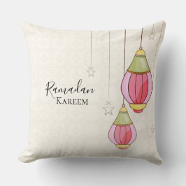 Colorful Ramadan Lantern Pillow Kudde