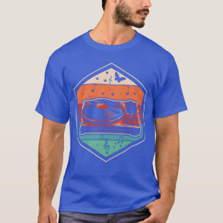 Colorful Record Music Vinyl-familjen T Shirt
