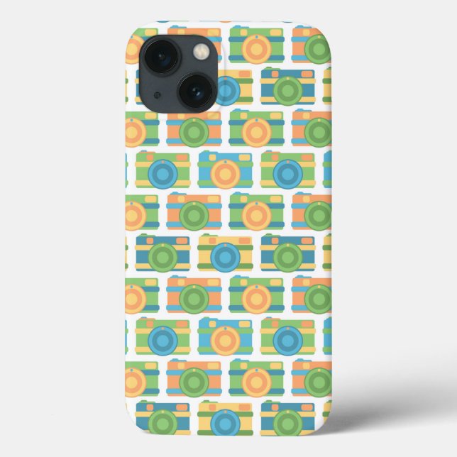 "Colorful Retro Cameras" iPad Air Case (Baksida)