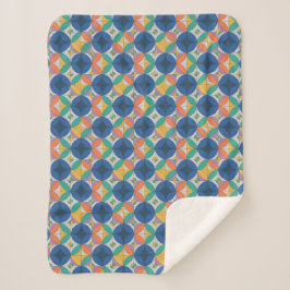 colorful retro geometric pattern