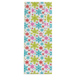 Colorful Retro Snowflakes Christmas