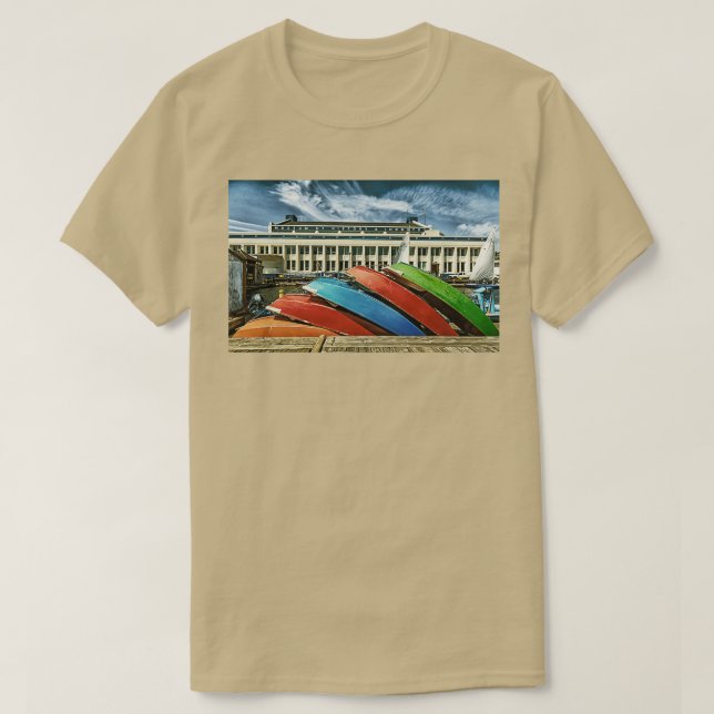 Colorful Rowboats T Shirt (Design framsida)