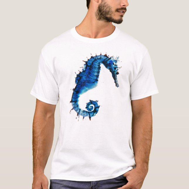 Colorful Seahorse T-shirt (Framsida)