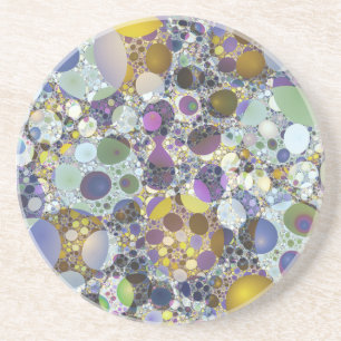 Colorful Shiny Stones Terrazzo Underlägg