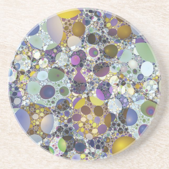 Colorful Shiny Stones Terrazzo Underlägg (Framsidan)
