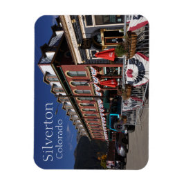 Colorful Silverton, Colorado Magnet