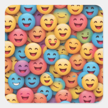Colorful Smile Emoji