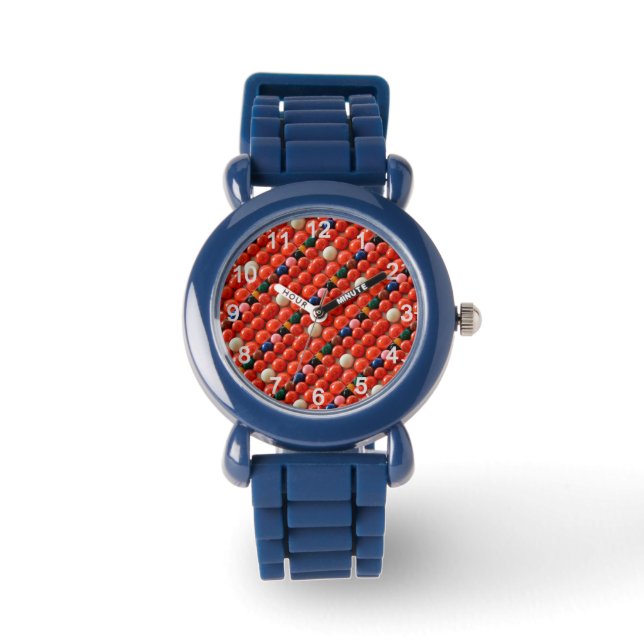 Colorful Snooker Bollar, Armbandsur (Framsida)