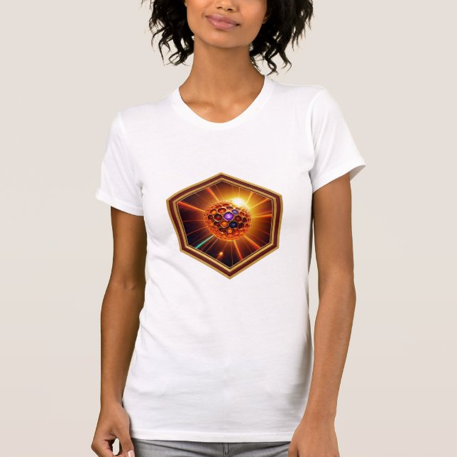 Colorful Solar Photon T Shirt (Framsida)