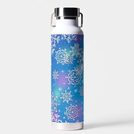 Colorful Sparkly Snöflingor