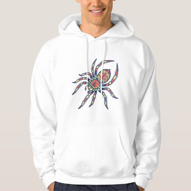 Colorful Spider Hoodie (Framsida)