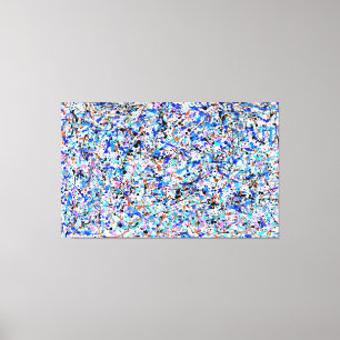 COLORFUL SPLATTER XVI - Åtgärdsmålning -Abstrakt- Canvastryck
