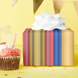 Colorful Spring And Summer Fashion Show Stripes Presentpapper