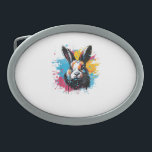Colorful Stänk Art Cute Dutch Rabbit Älskare<br><div class="desc">Colorful Stänk Art Cute Dutch Rabbit Älskare</div>