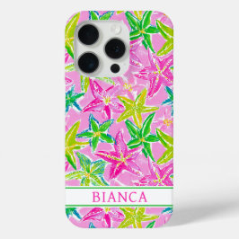 Colorful Starfish Monogrammed