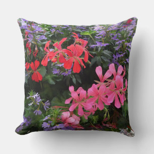 Colorful Summer Flowers Dekorativ kudde