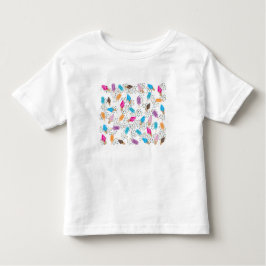 Colorful Summer Ice Cream Mönster T Shirt