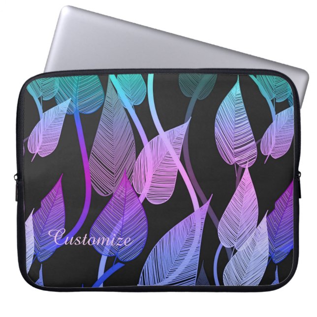 Colorful Summer Löv Mönster Laptop sleeve (Framsidan)