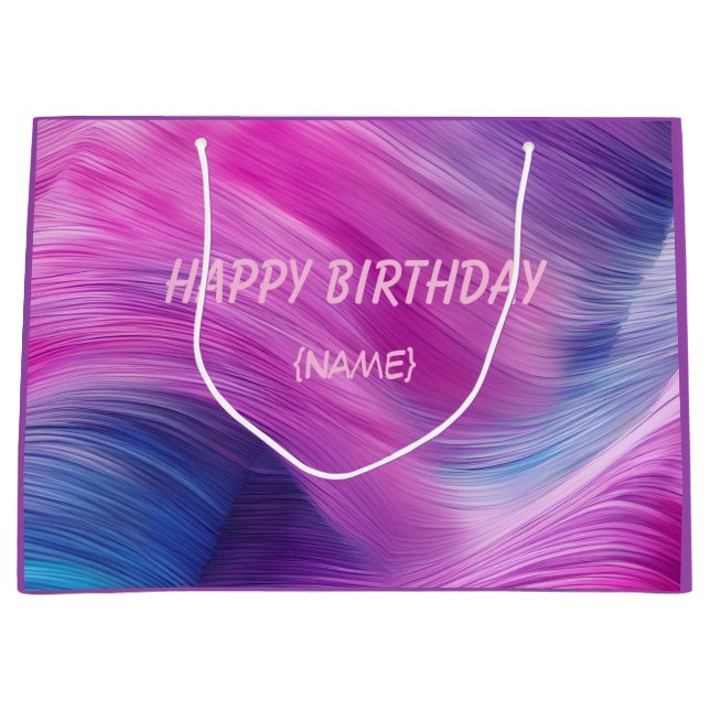 Colorful Swirl Personalized Name (Framsidan)
