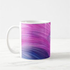 Colorful Swirl Personalized Name Mug Kaffemugg