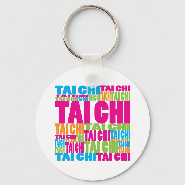 Colorful Tai Chi Nyckelring (Framsida)