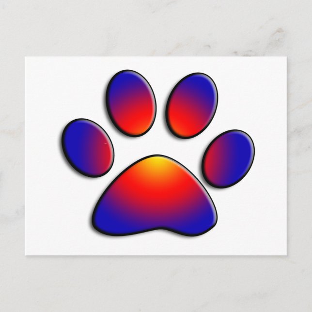 COLORFUL TASS VYKORT (Framsida)