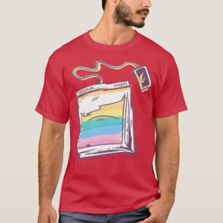 COLORFUL TEA BAG T SHIRT