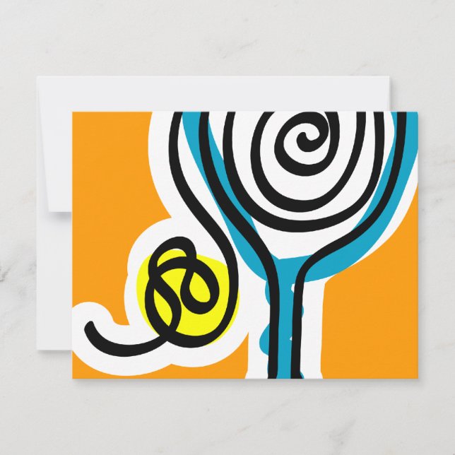 Colorful Tennis Spiral Rope (Framsida)