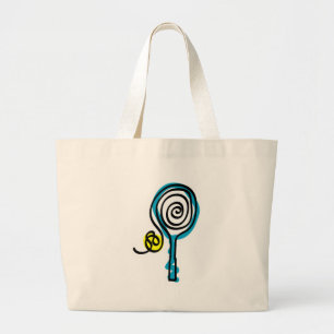 Colorful Tennis Spiral Rope Jumbo Tygkasse
