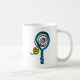 Colorful Tennis Spiral Rope Kaffemugg