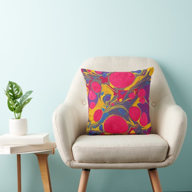 Colorful Throw Pillow Kudde (Stol)