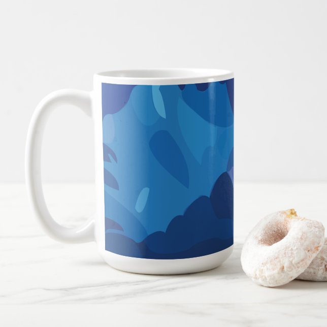 Colorful Thunderstorm Clouds Kaffemugg (Med munk)