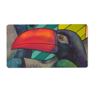 Colorful Toucan Graffiti Fraktsedel