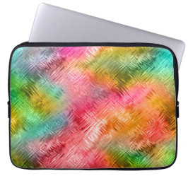 Colorful Tourmaline Glassy Struktur Laptop Fodral