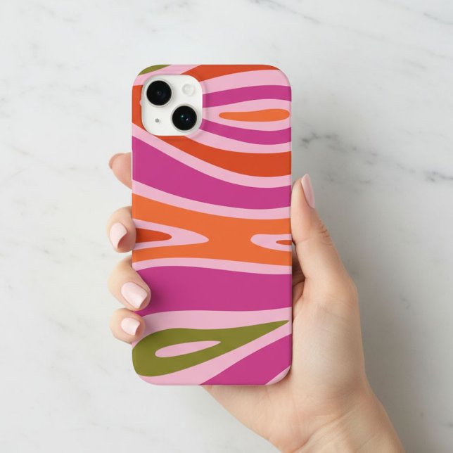 Colorful Trendy Modern iPhone Case  (Skapare uppladdad)
