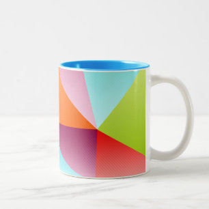Colorful Triangles Mosaic Mugg