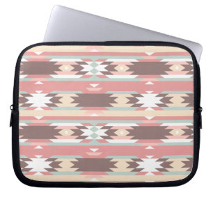 Colorful Tribal Aztec Mönster Laptop Fodral