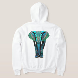 Colorful Tribal Elephant - Artistic Wildlife T Shirt