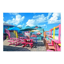 Colorful Tropical Bahamas Pub och Grill