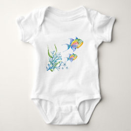 Colorful Tropical Fish Unique Art T Shirt