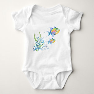 Colorful Tropical Fish Unique Art T Shirt