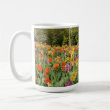 Colorful Tulip Garden Mugg